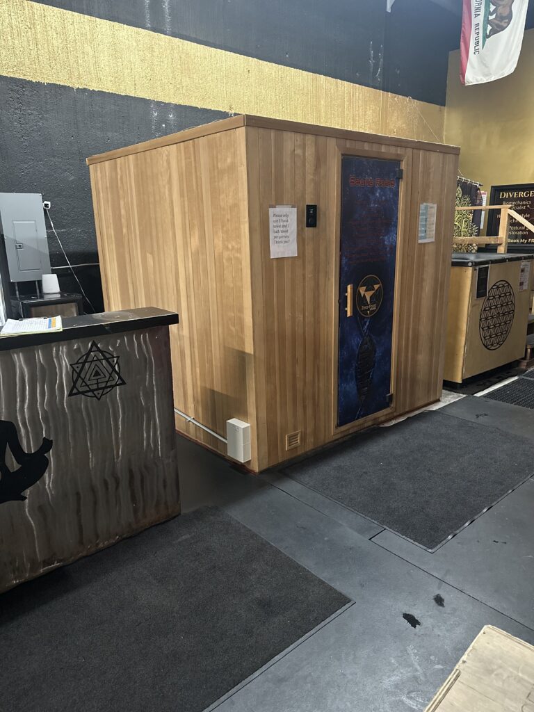 Zero Point Athletics Sauna